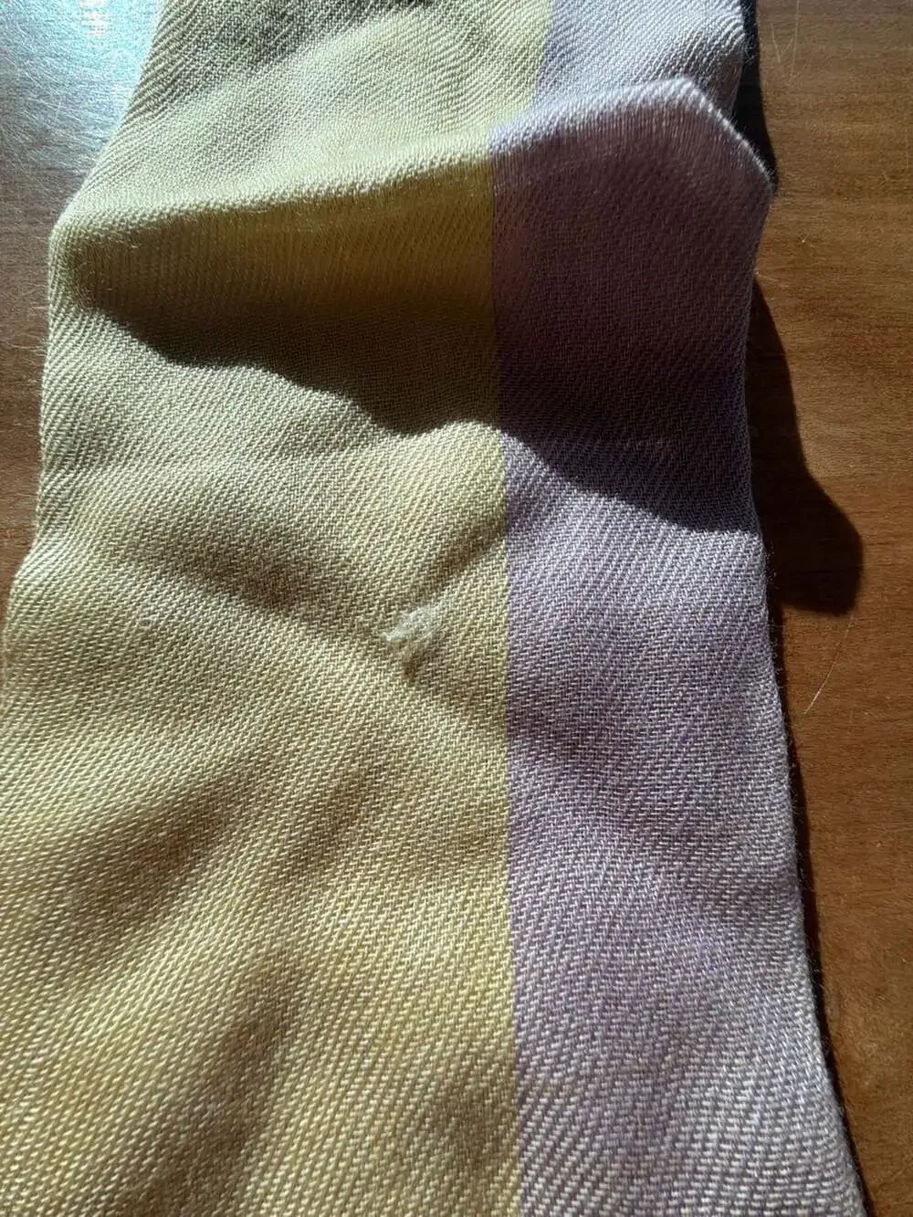 Kate‎ Kanyon Hand Woven Nepal Cashmere Silk Striped Scarf
